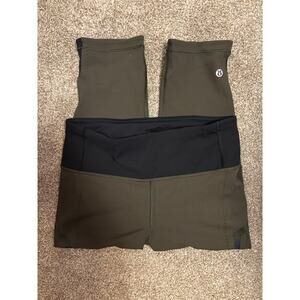 Lululemon Capri Leggings Size 4